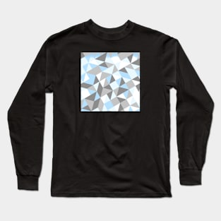 Demiboy Pride Tilted Geometric Shapes Collage Long Sleeve T-Shirt